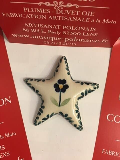 MAGNET PORCELAINE BOLESlAWIEC