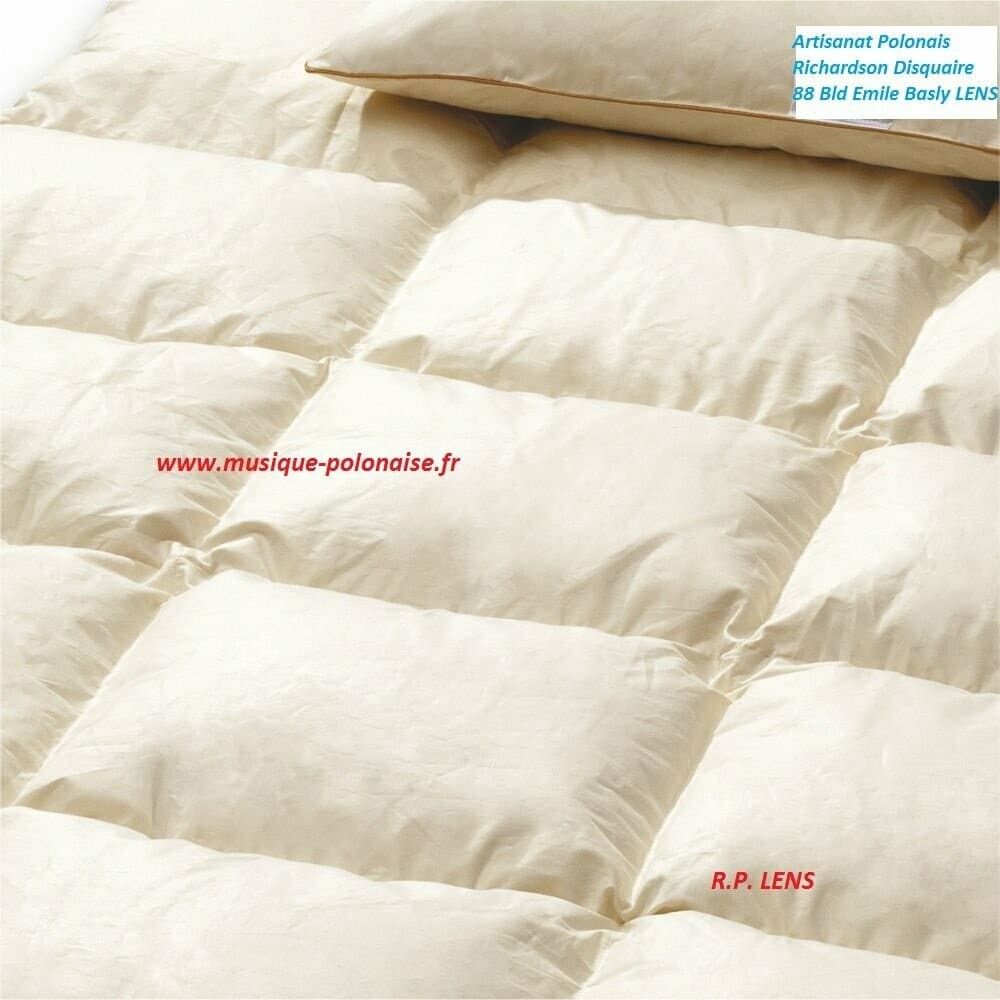 couette en duvet d'oie 110x135