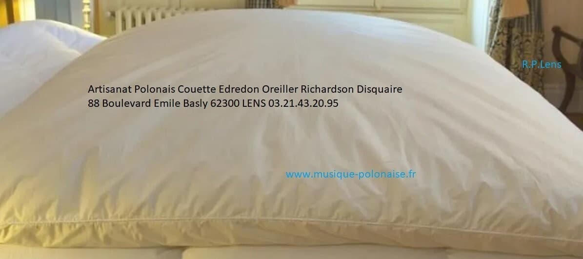 EDREDON duvet d'oie 240X220 PIERZYNA 5000 gr.