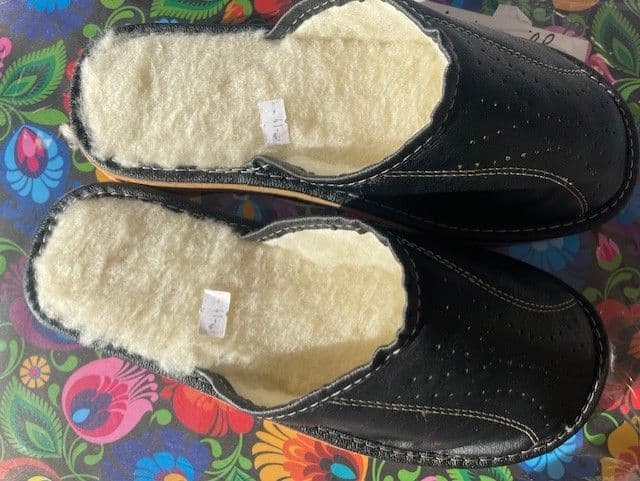 Pantoufles homme fourrées