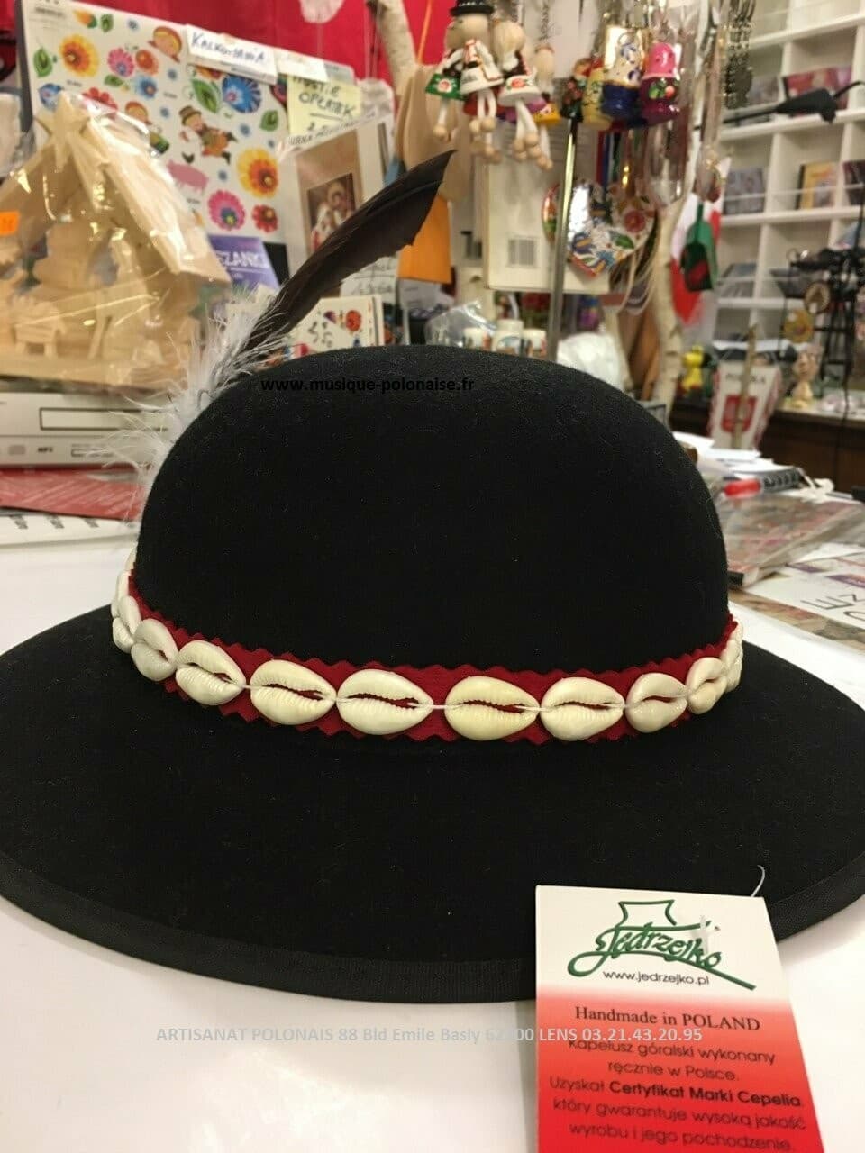 CHAPEAU FOLK GÓRALSKI POLOGNE