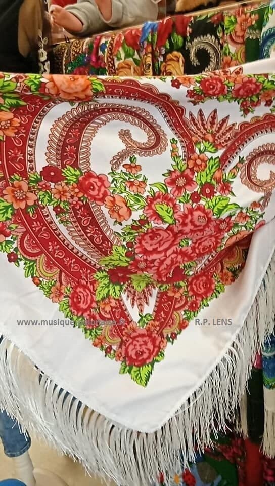 FOULARD polonais 110x110 ETNO