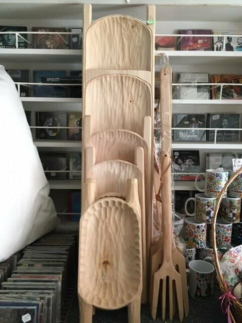 ASSIETTE GORALSKIE EN BOIS naturel