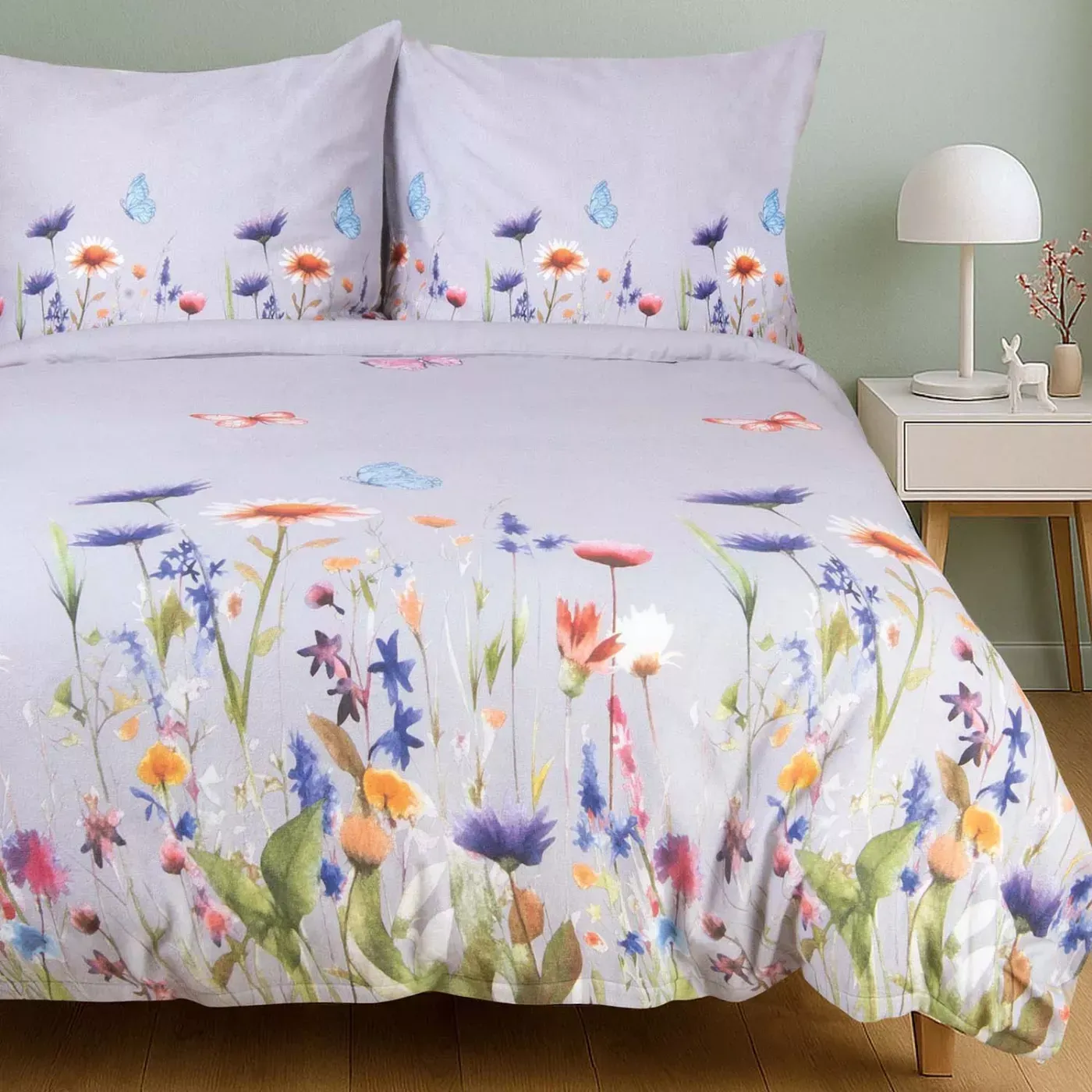 Parure de lit flanelle 160x200 + 2 taies 70x80