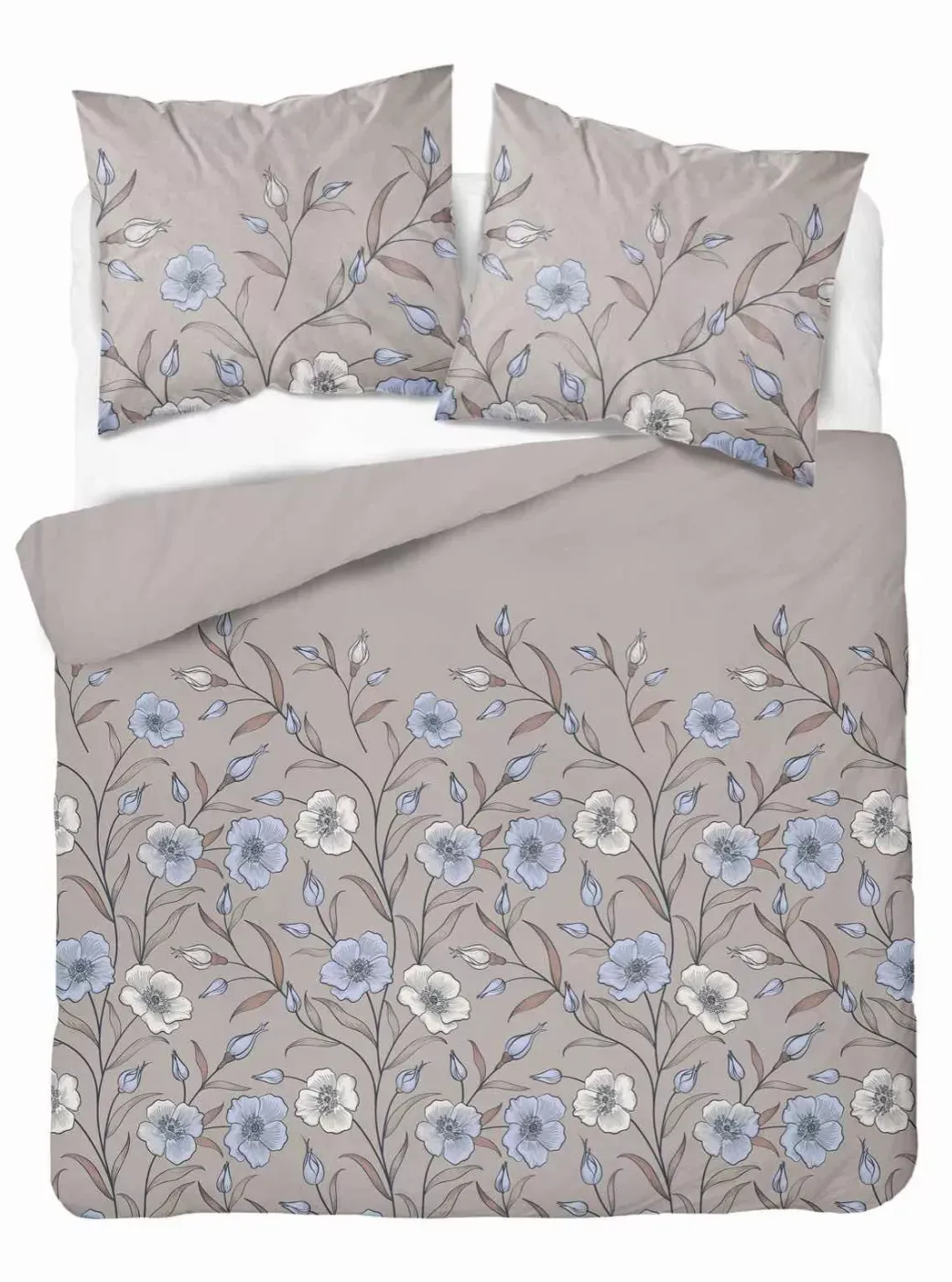 PARURE DE LIT FLANELLE 220 X 200 housse 2 TAIES 70 X 80